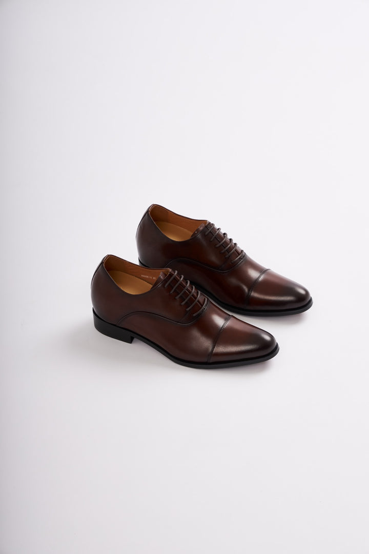 Cap-Toe Oxford Mocha Brown 7cm