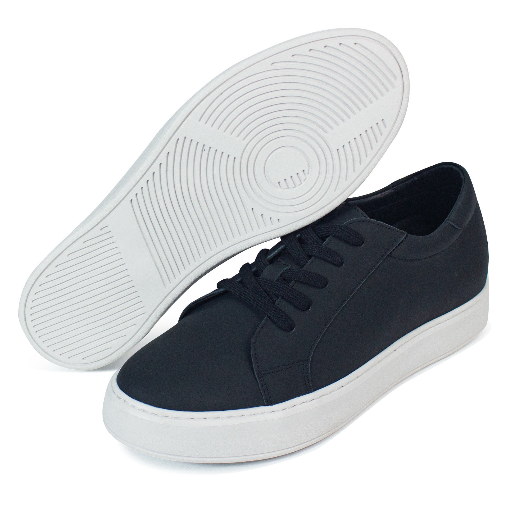 Matt Black Sneakers 6cm