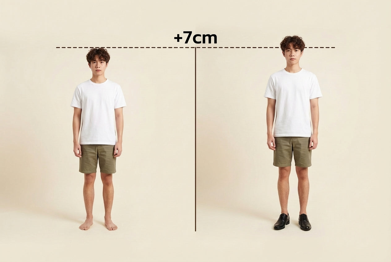 Cap-Toe Oxford Black 7cm