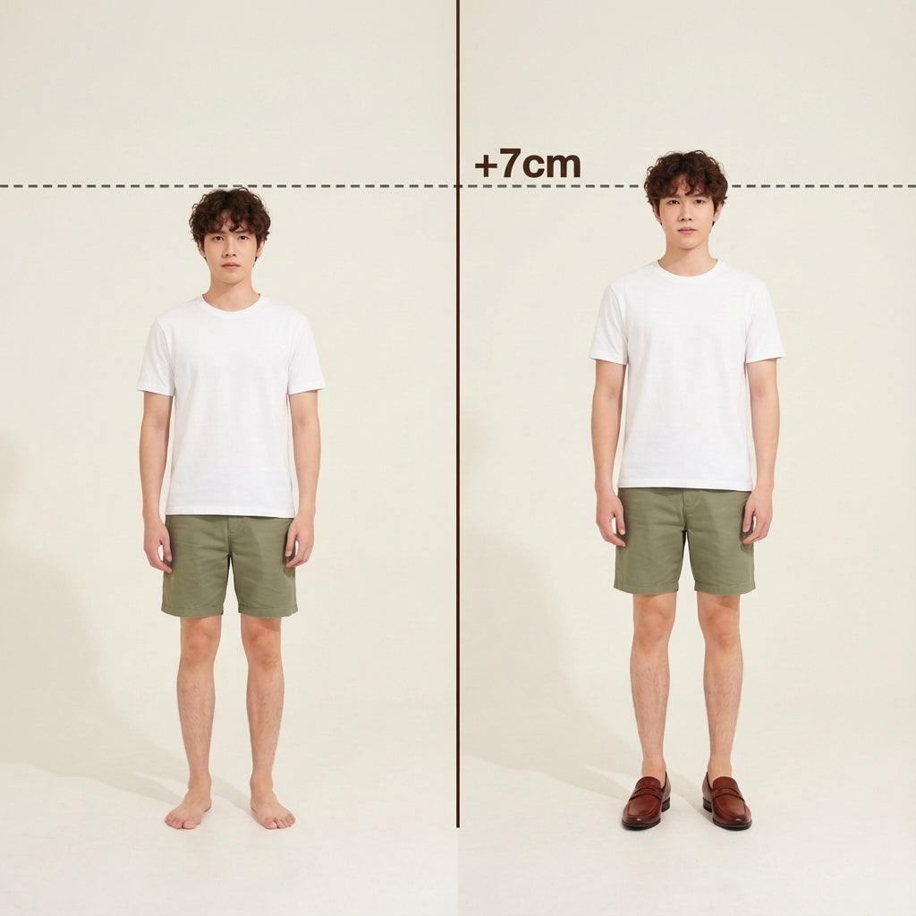 Penny Loafer Brown 7cm