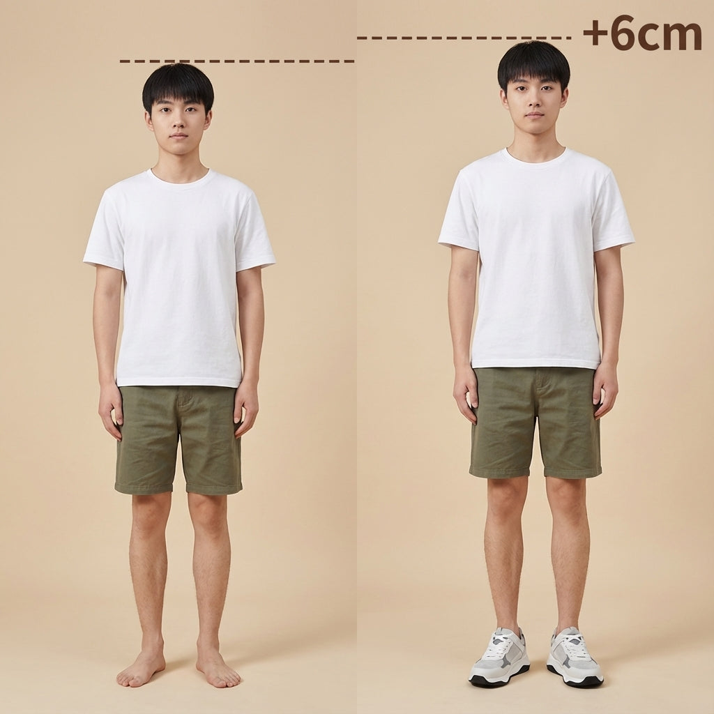 Urban Grey Sneakers 6cm