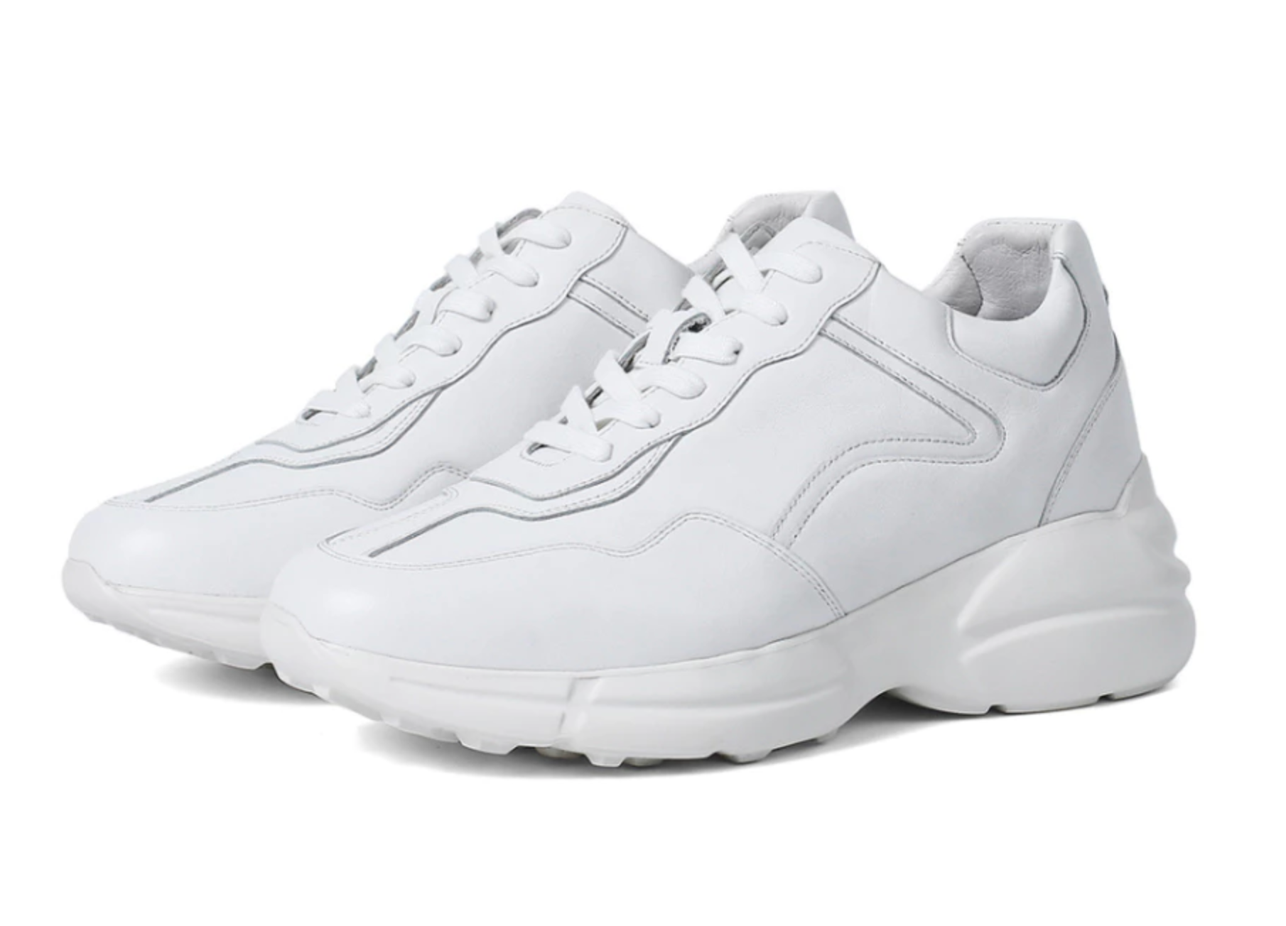 Chunky Sneakers White 8cm
