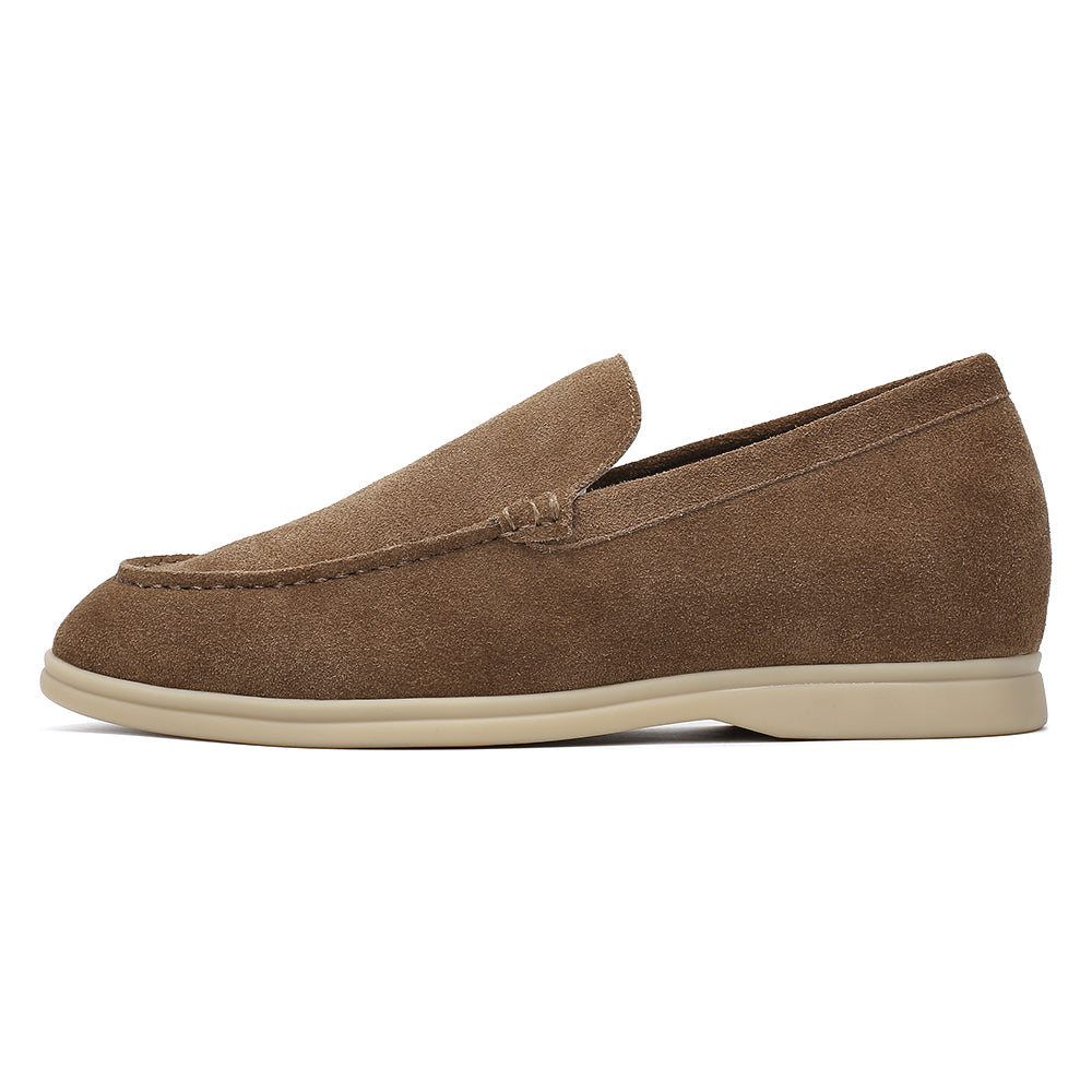Suede Loafer 5cm (Mocha Mousse)