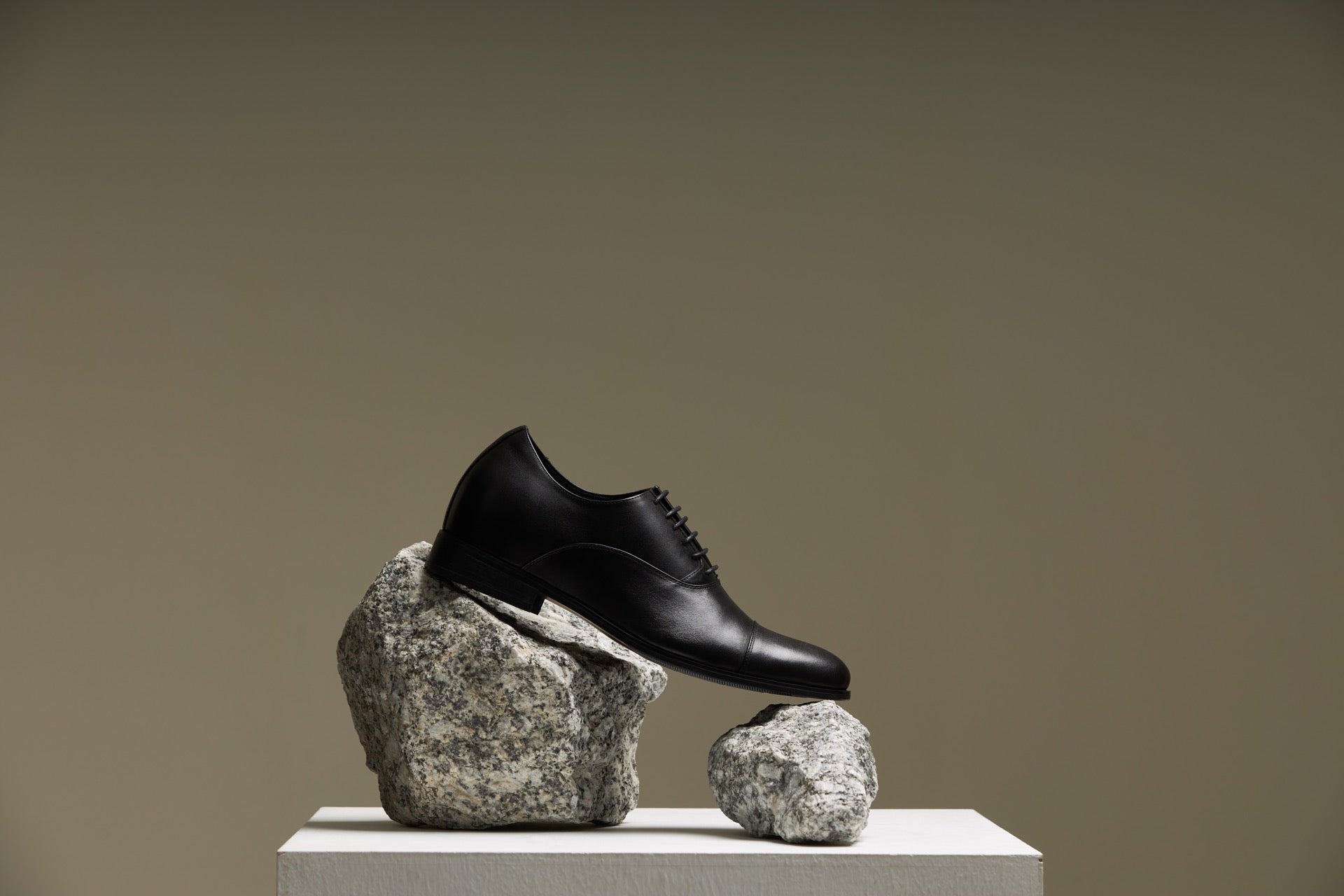 Cap-Toe Oxford Black 7cm