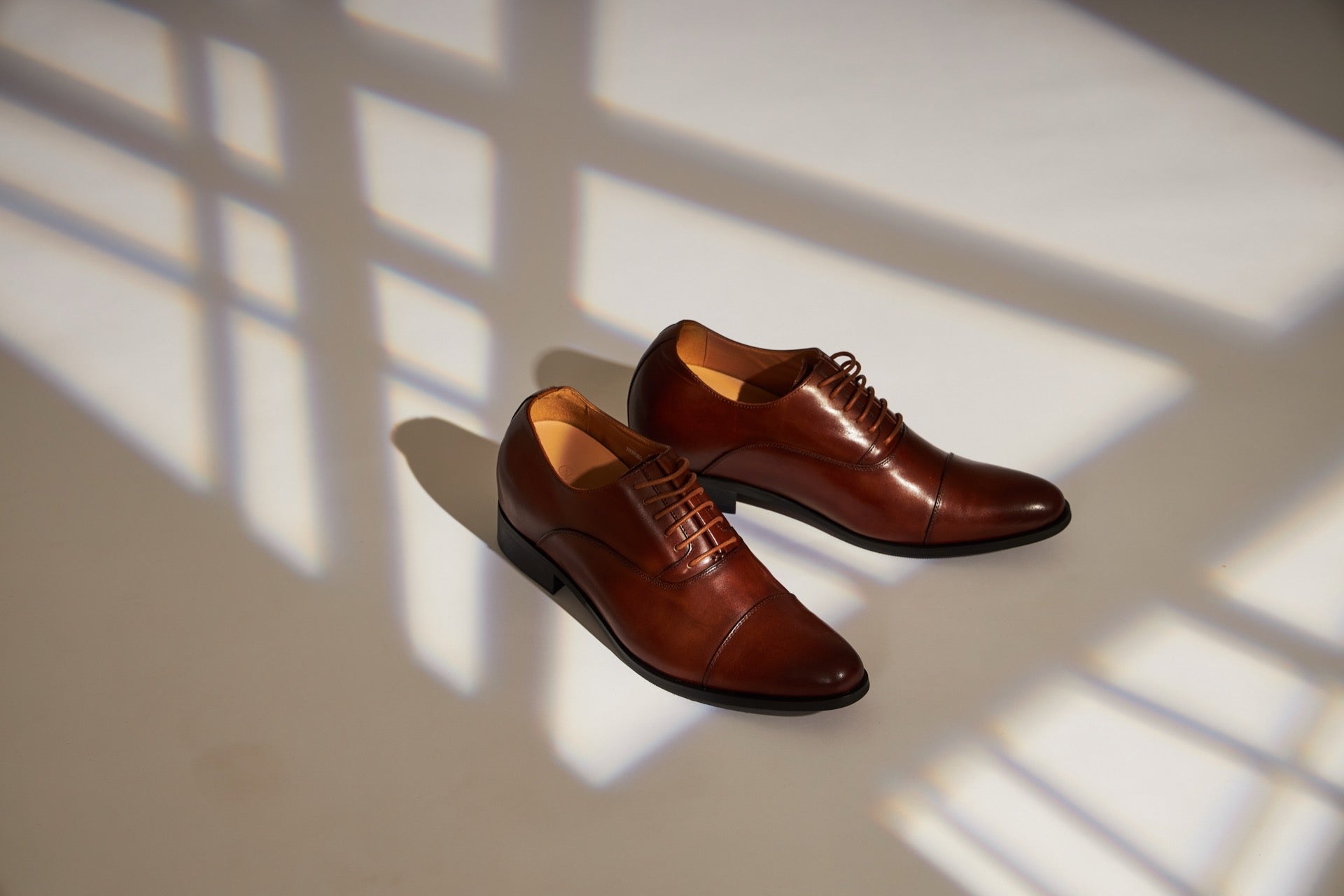 Cap-Toe Oxford Brown 7cm