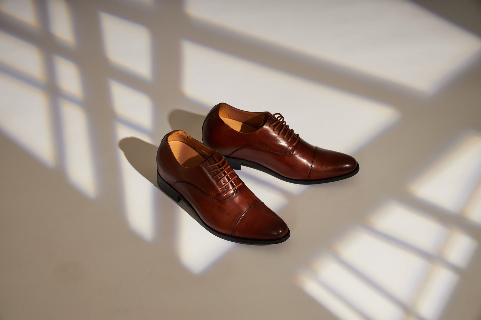 Cap-Toe Oxford Brown 7cm